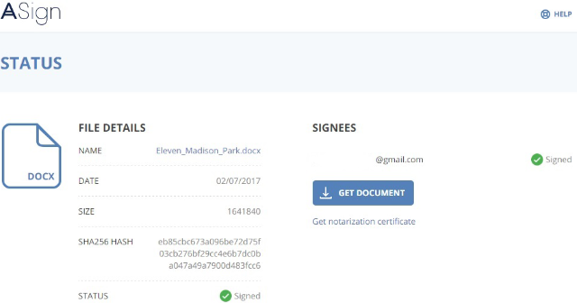 Сертифікат, в свою чергу, також можна використовувати для перевірки журналу подій за допомогою Blockchain