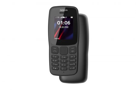 Компанія HMD Global представила доступний кнопковий телефон Nokia 106 (2018) на основі системи Series 30+, який продовжує ідеї аналогічних моделей бренду,   включаючи Nokia 105 і Nokia 130