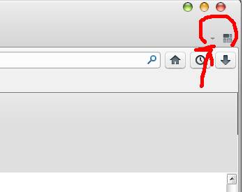 Зокрема, наприклад, тепер існує якась кнопка, що дозволяє візуально працювати з відкритими вкладками (Firefox Panorama):