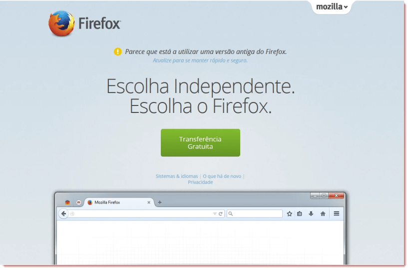 Третій найкращий браузер серед мозамбікців є Firefox, який належить   Mozila Foundation