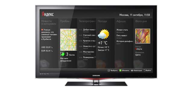 Ще раз нагадаю вам, що підключення телевізора до мережі Інтернет ми розглядаємо на прикладі телевізора Samsung UE-40D5520 2011-го модельного року