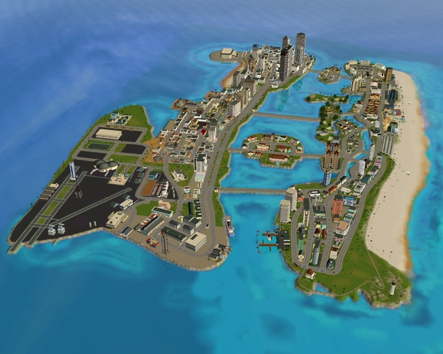 Місто Вайс-Сіті (Vice City), що в перекладі на російську мову означає - місто Гріха, є місце подій для однієї з найпопулярніших комп'ютерних ігор всіх часів і народів - Grand Theft Auto